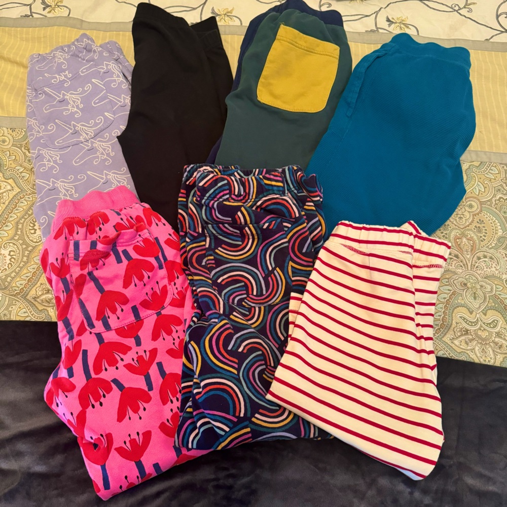 💙 Lot 7 Hanna ANDERSSON Leggings & Joggers 10/140 💙